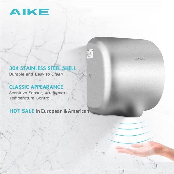 Сушилка для рук из нержавеющей стали AIKE AK2800_297  - Вид №1