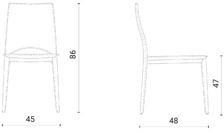 Ozzio Italia Кожаное кресло Viva S330 - Вид №3