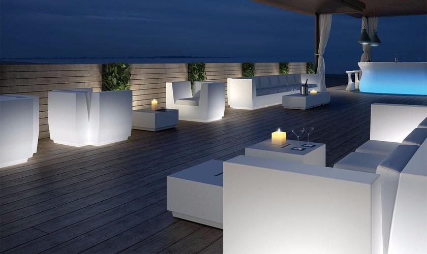 Plust Светящееся садовое кресло из полиэтилена Big cut sun-id-1346410 - Вид №2