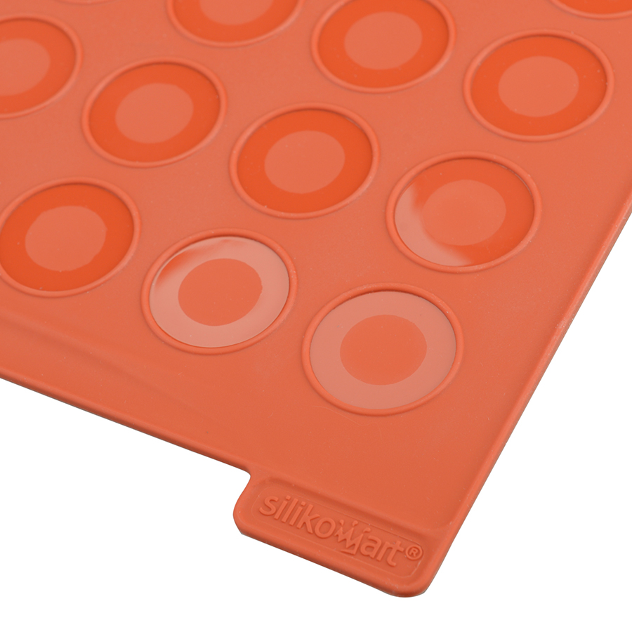 23.041.00.0065 Форма для приготовления печенья macarons 30 х 40 см силиконовая Silikomart  - Вид №10