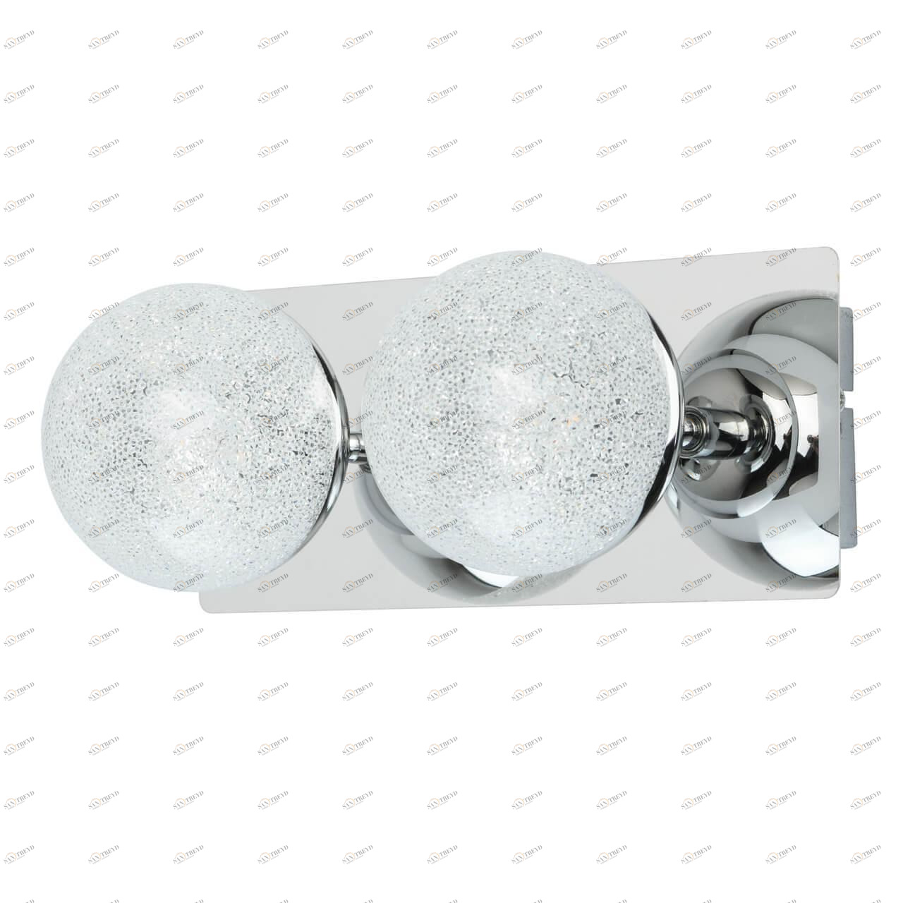 Бра светодиодное на 2 лампы хром "Каспер 1" 707020302 DE MARKT КАСПЕР 1 00-3931305 Хром 