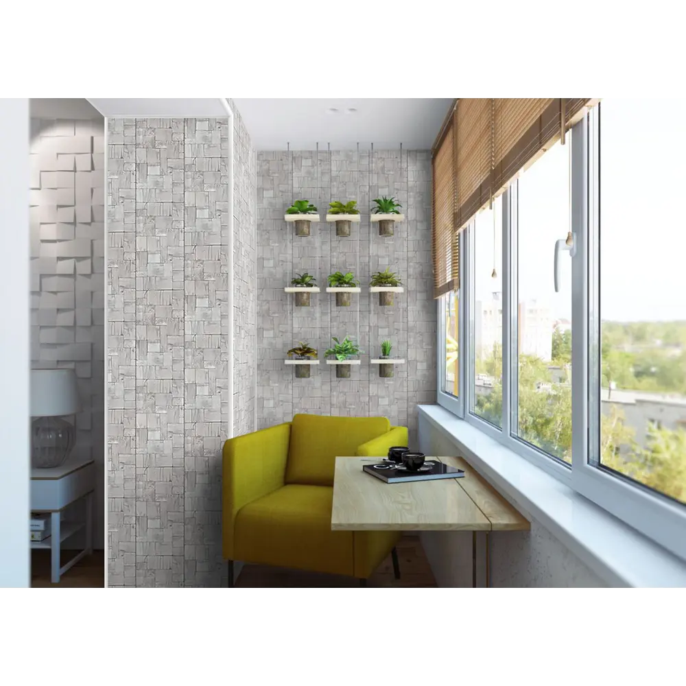 FINEBER Панель ПВХ «Кантри» для влажных помещений 2700x250 мм 82622592 STLM-0031978 - Вид №4