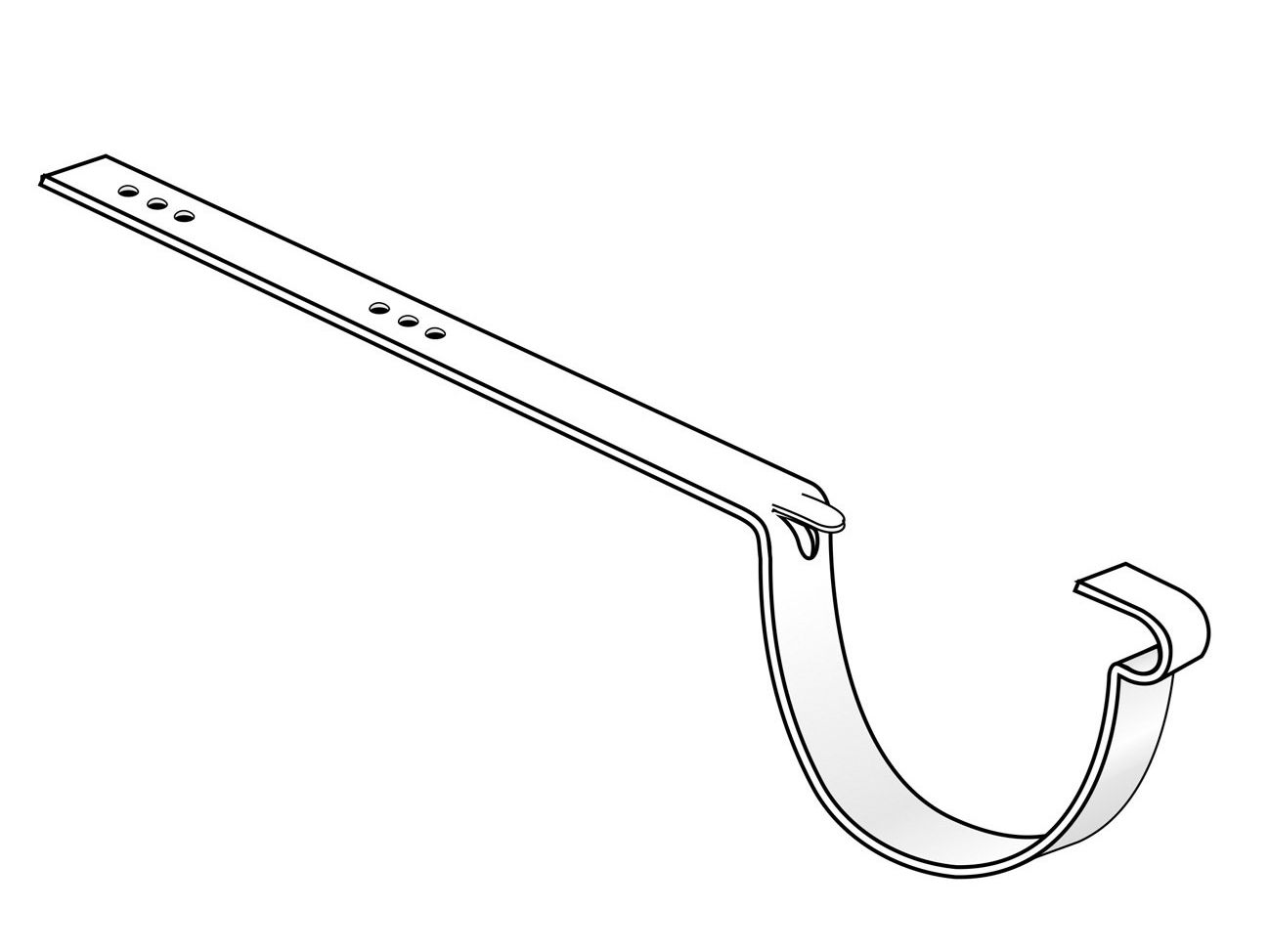 Окрашенный листовой аист для желоба 125 First Corporation First Plast ARCH-00008422