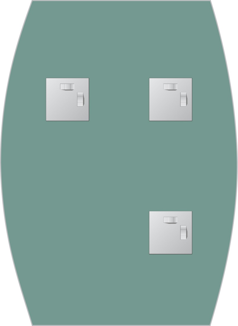 BY 0091 Зеркало со шлифованной кромкой EVOFORM Primary - Вид №2