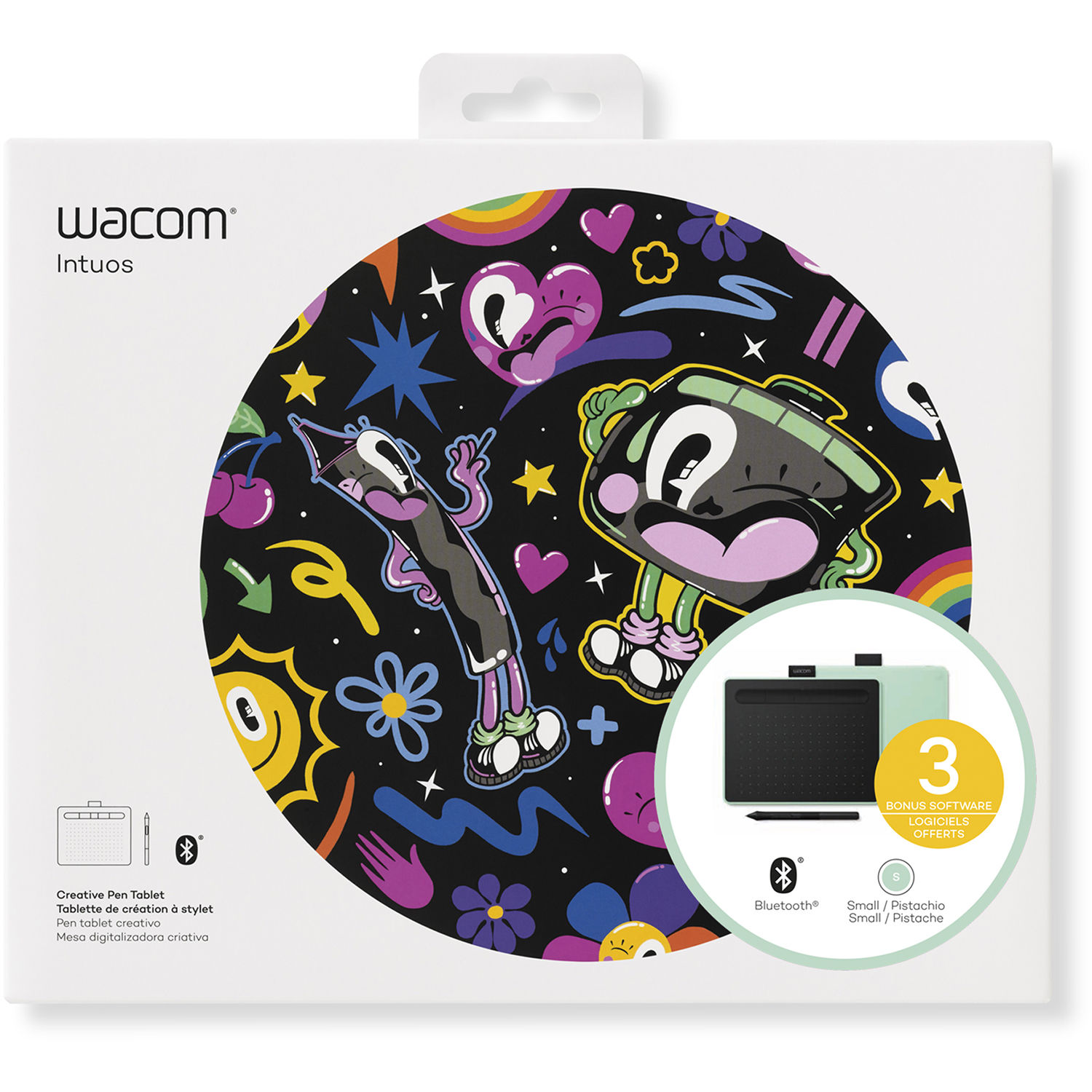CTL-4100WLE-N Intuos s bluetooth pistachio Wacom Santreyd  - Вид №7
