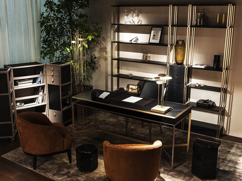 Paolo Castelli Открытый книжный шкаф с ящиками из стали и металла sun-id-1419109 - Вид №7