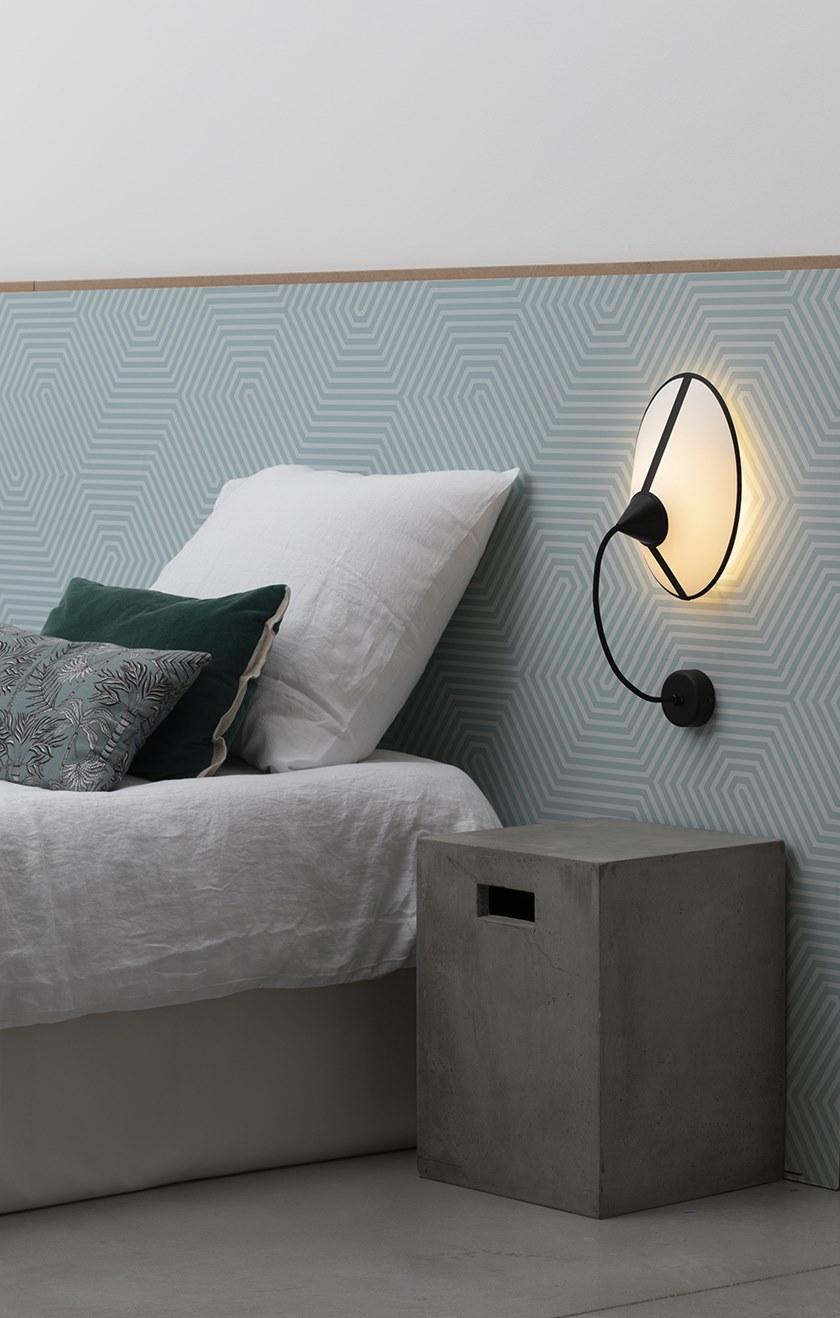 designheure Светодиодный настенный светильник из ткани Shield sun-id-1447979 - Вид №5