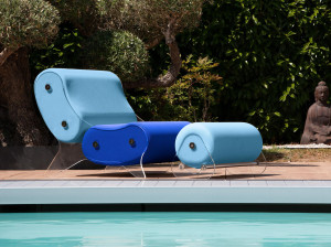 Кресло с подставкой для ног