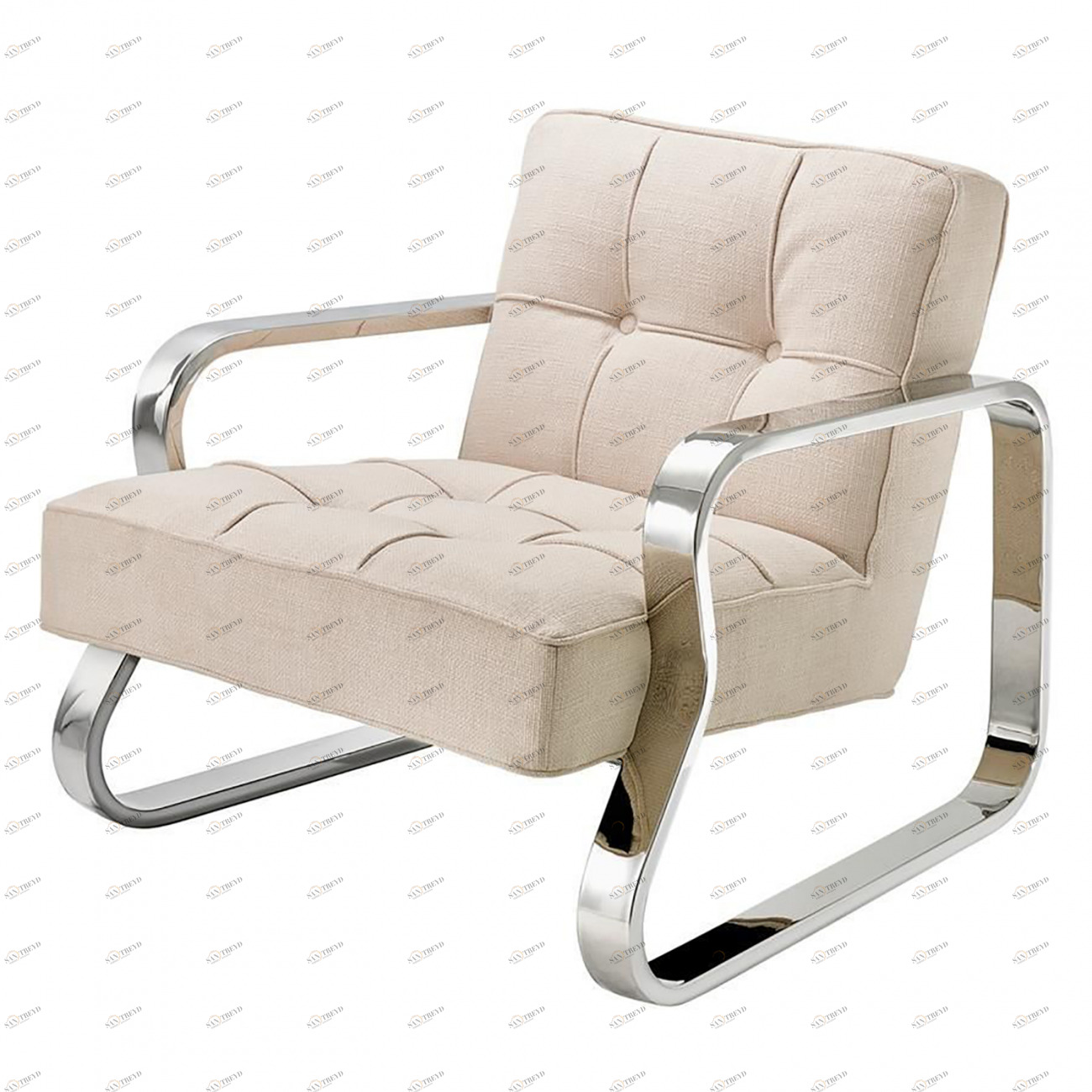 Кресло Grassi от Eichholtz бежевое EICHHOLTZ ДИЗАЙНЕРСКИЕ, EICHHOLTZ 062289 Бежевый 