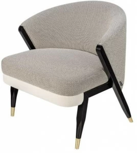 FRATO Кресло из ткани с подлокотниками Carmel Fup010027abd