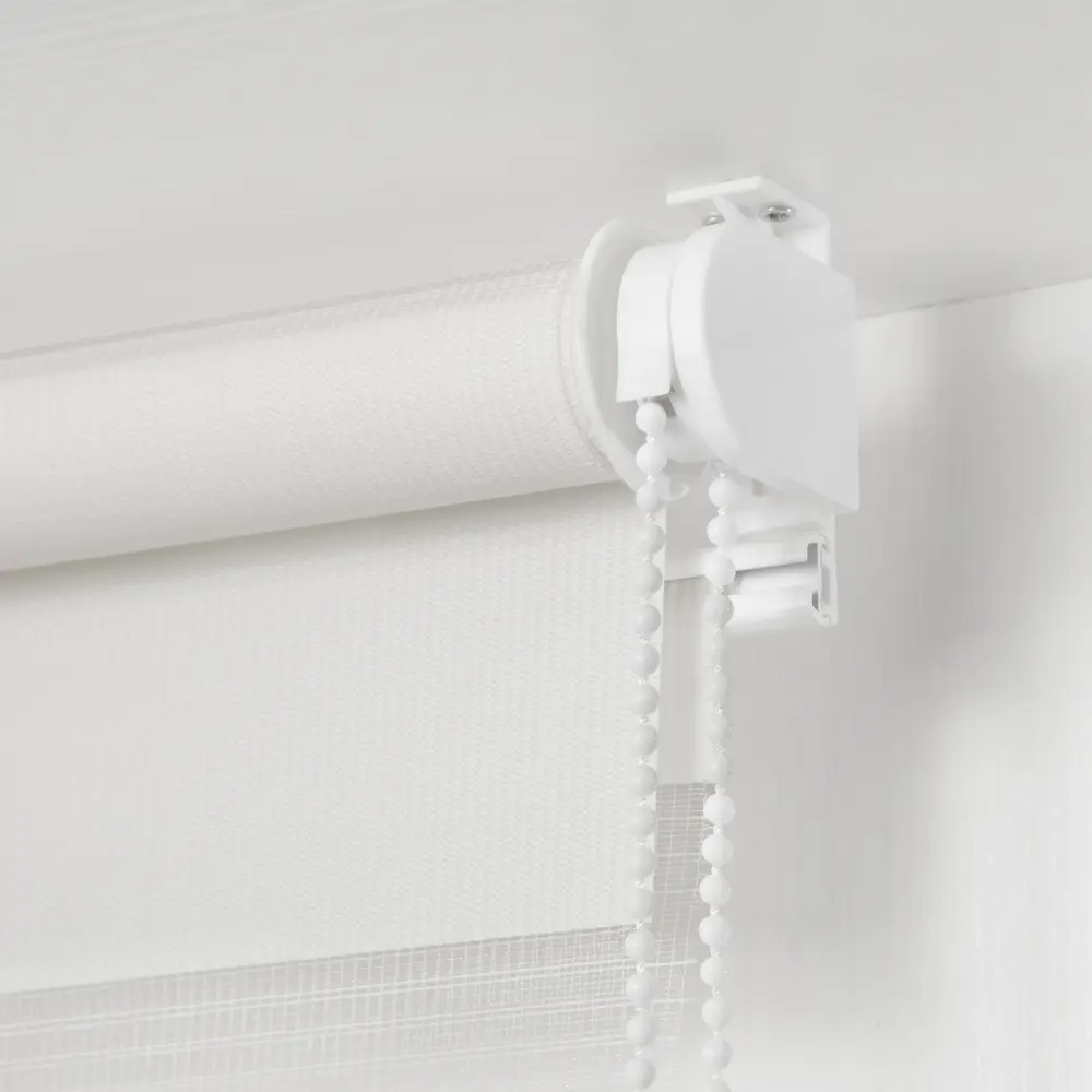 Штора рулонная день-ночь Inspire Peter 55x160 см белая White 0 STLM-2034878 - Вид №5