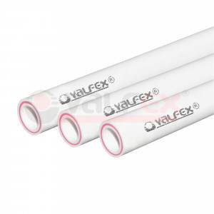 10105050 Valfex Труба полипропиленовая армированная стекловолокном SDR 7.4 (PN 20) VALFEX