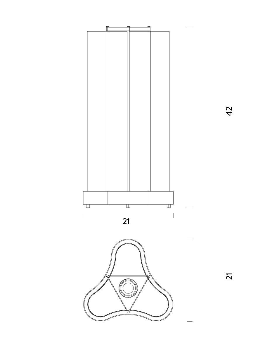 Настольная лампа с регулируемой яркостью NEMO LAMPE CABANON ARCH-00153389 - Вид №2