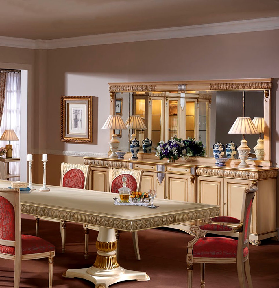 106694 Сервант DaVinci 6-дверный 10013 бежевый Llass DA VINCI Santreyd - Вид №1