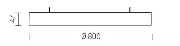 Алюминиевый светодиодный потолочный светильник Rossini Illuminazione Кант ARCH-00016693 - Вид №1