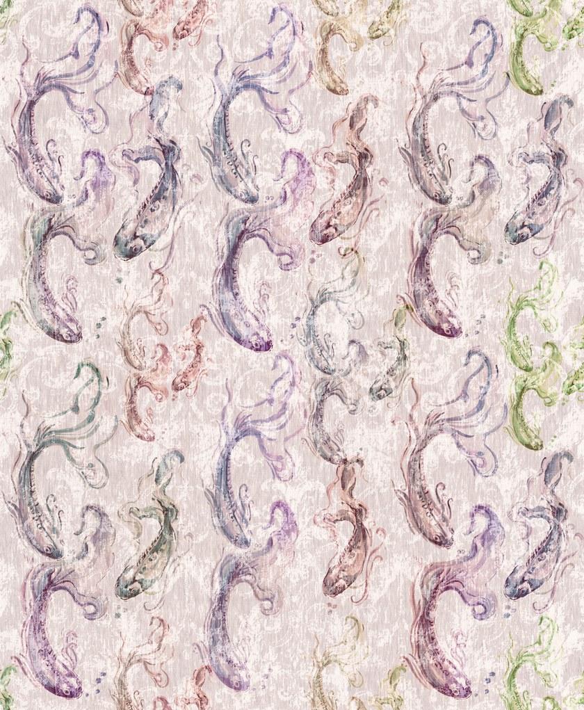 Tecnografica Мотив обоев с цифровой печатью и эффектом ткани Collezioni d'arte 70060 - Вид №1