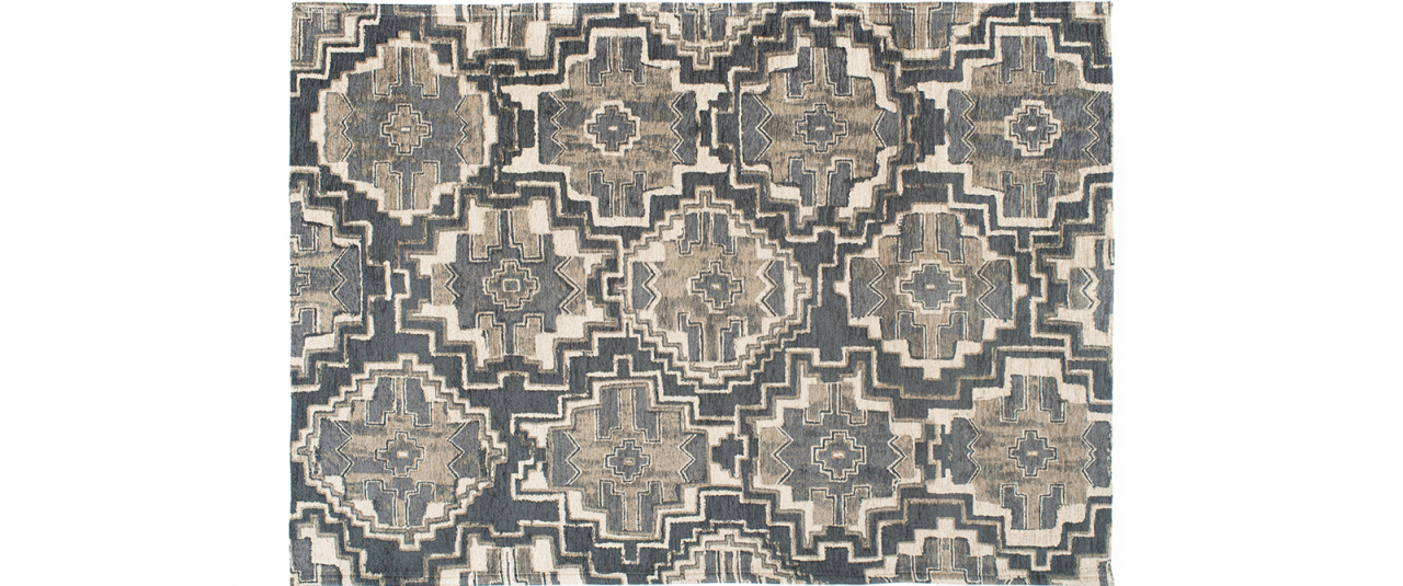 COLORISTICA Турецкий ковер Коричневый Totem Anthracite 160x230 - Вид №2