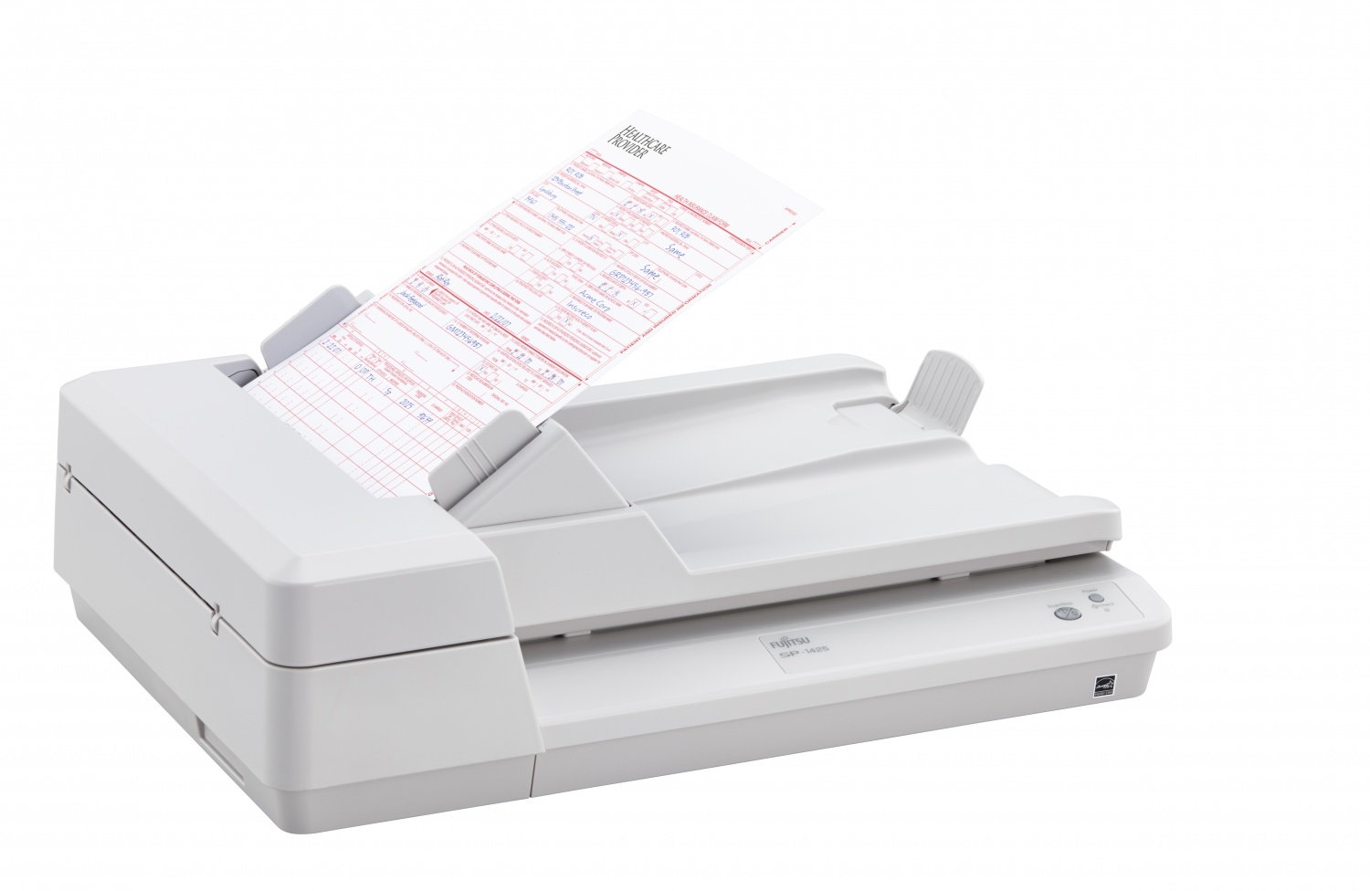 PA03753-B001 Sp-1425, document scanner, a4, duplex, 25 ppm, adf 50 + flatbed, usb 2.0 Fujitsu  - Вид №1