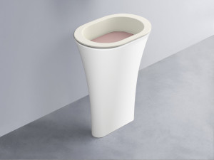 AMLA65-TL+AMPILO-CP+AMCOLO-BL Раковина Amedeo Ovale отдельностоящая cielo Enjoy + Amedeo