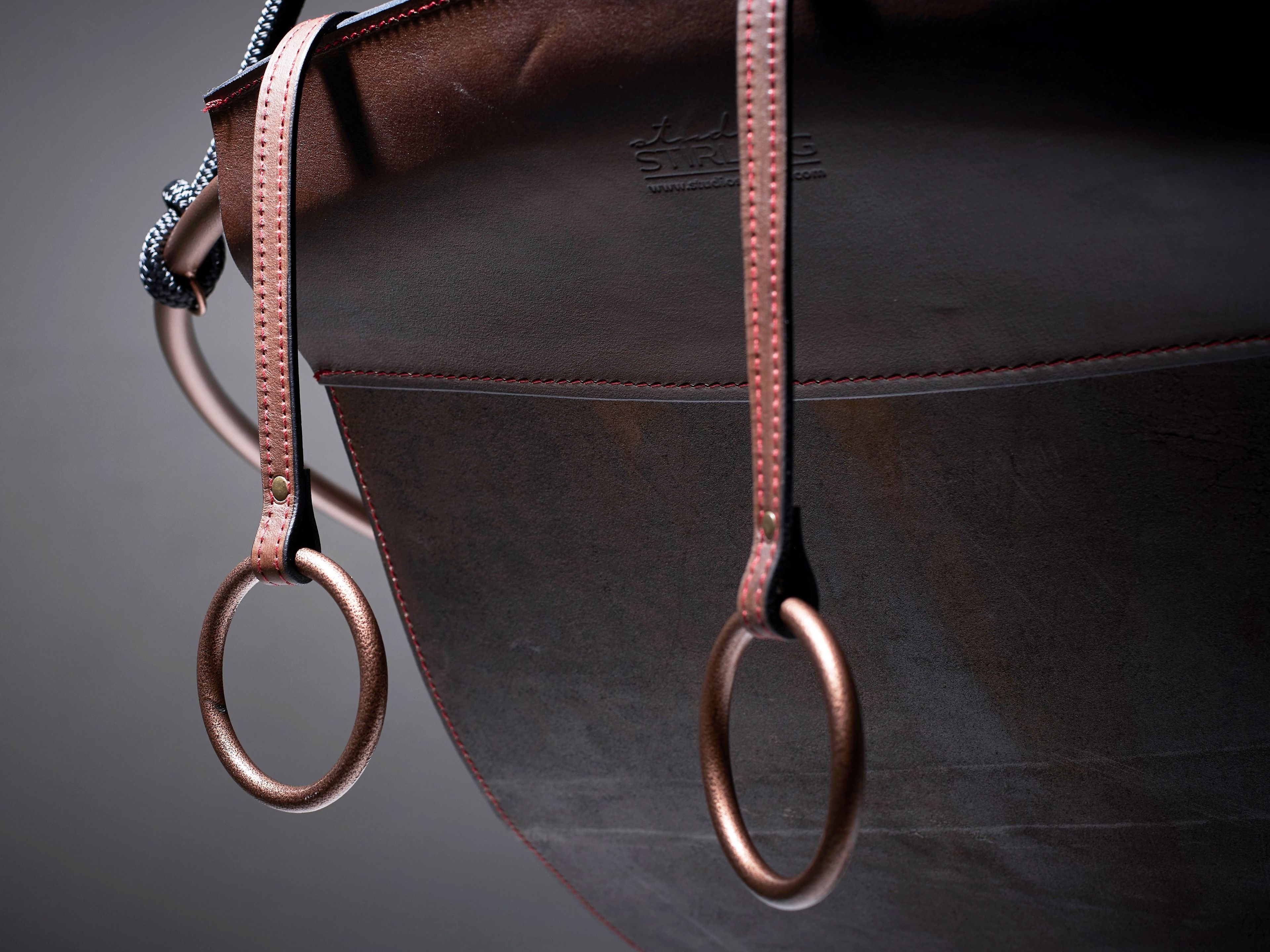 Кожаное подвесное кресло Studio Stirling ARCH-00146804 - Вид №12