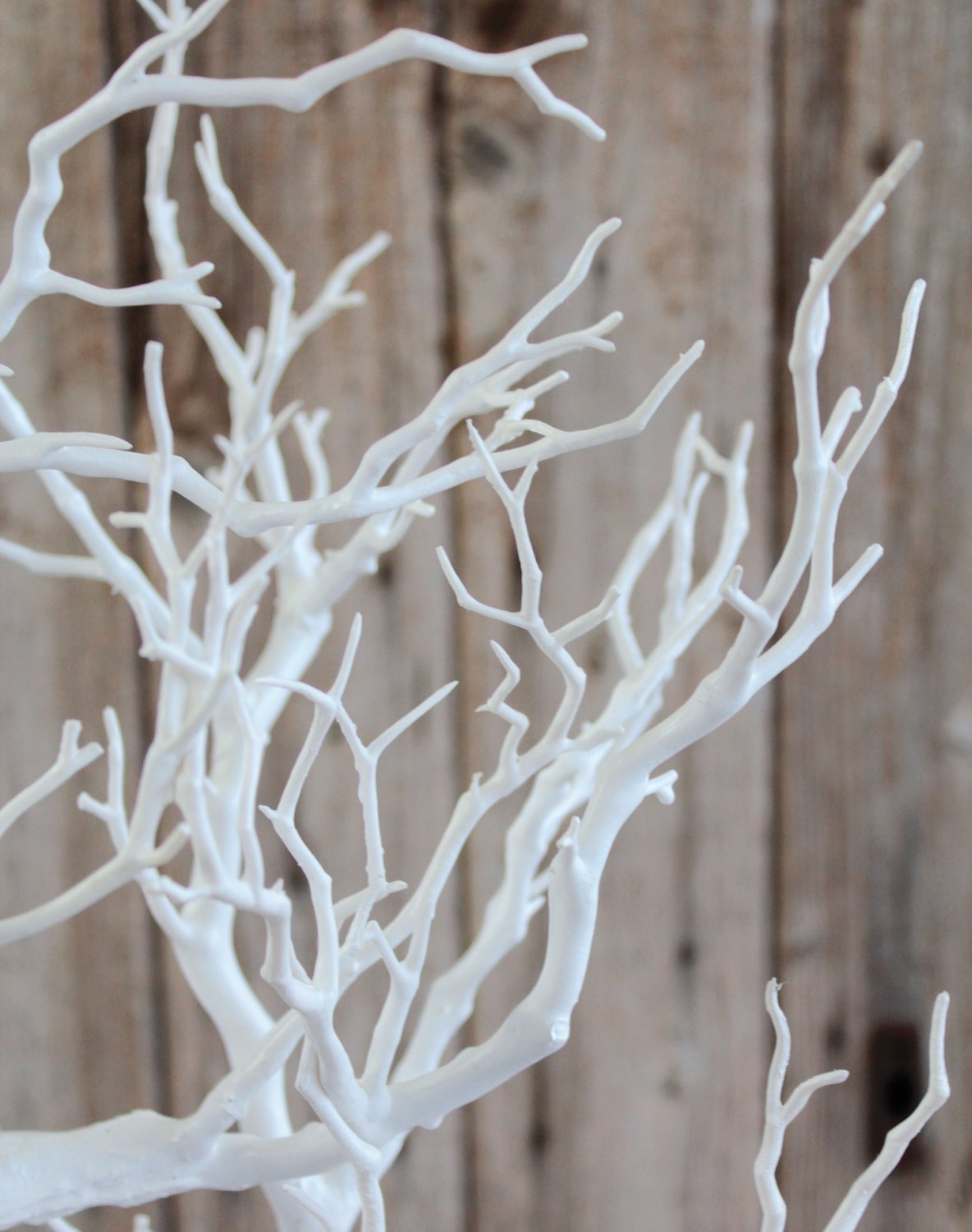 5331 777 a3 Пластиковая ветка, 120 см, белая H-andreas  - Вид №2