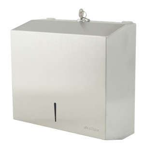 304009031 Диспенсер листовых полотенец TН-5823 SS KSITEX