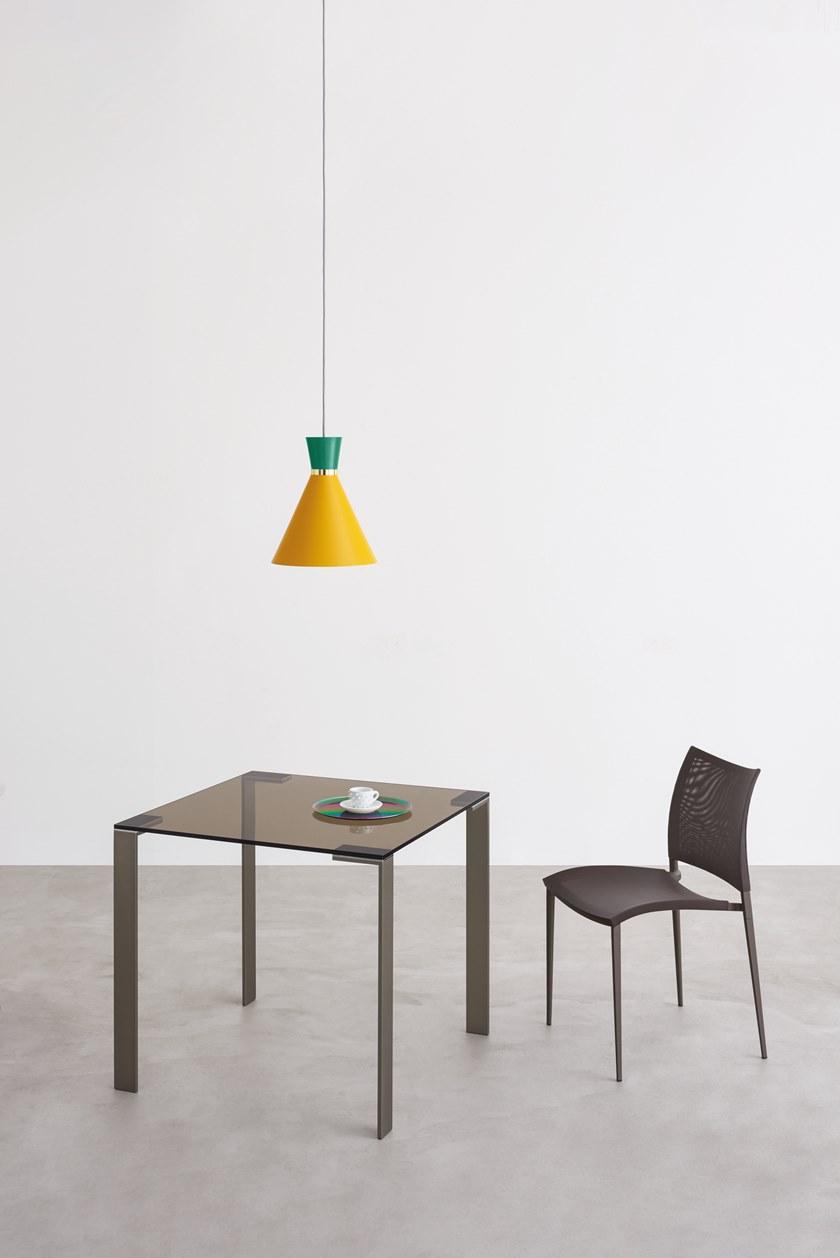 Desalto Стол из стали и стекла Liko glass sun-id-1359049 - Вид №3