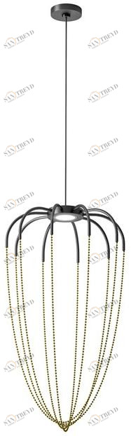 AXOLIGHT Светодиодный подвесной светильник из алюминия Alysoid sun-id-1383815