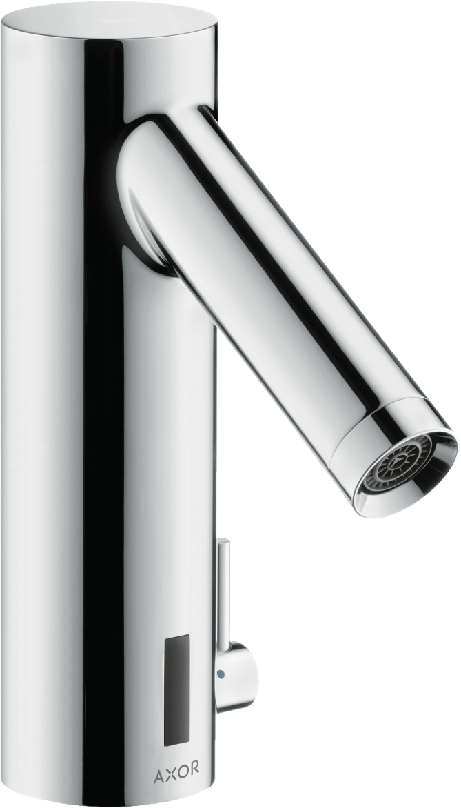 10140000 Электронный смеситель для раковины с регулятором температуры и подключением к сети 230 В AXOR STARCK