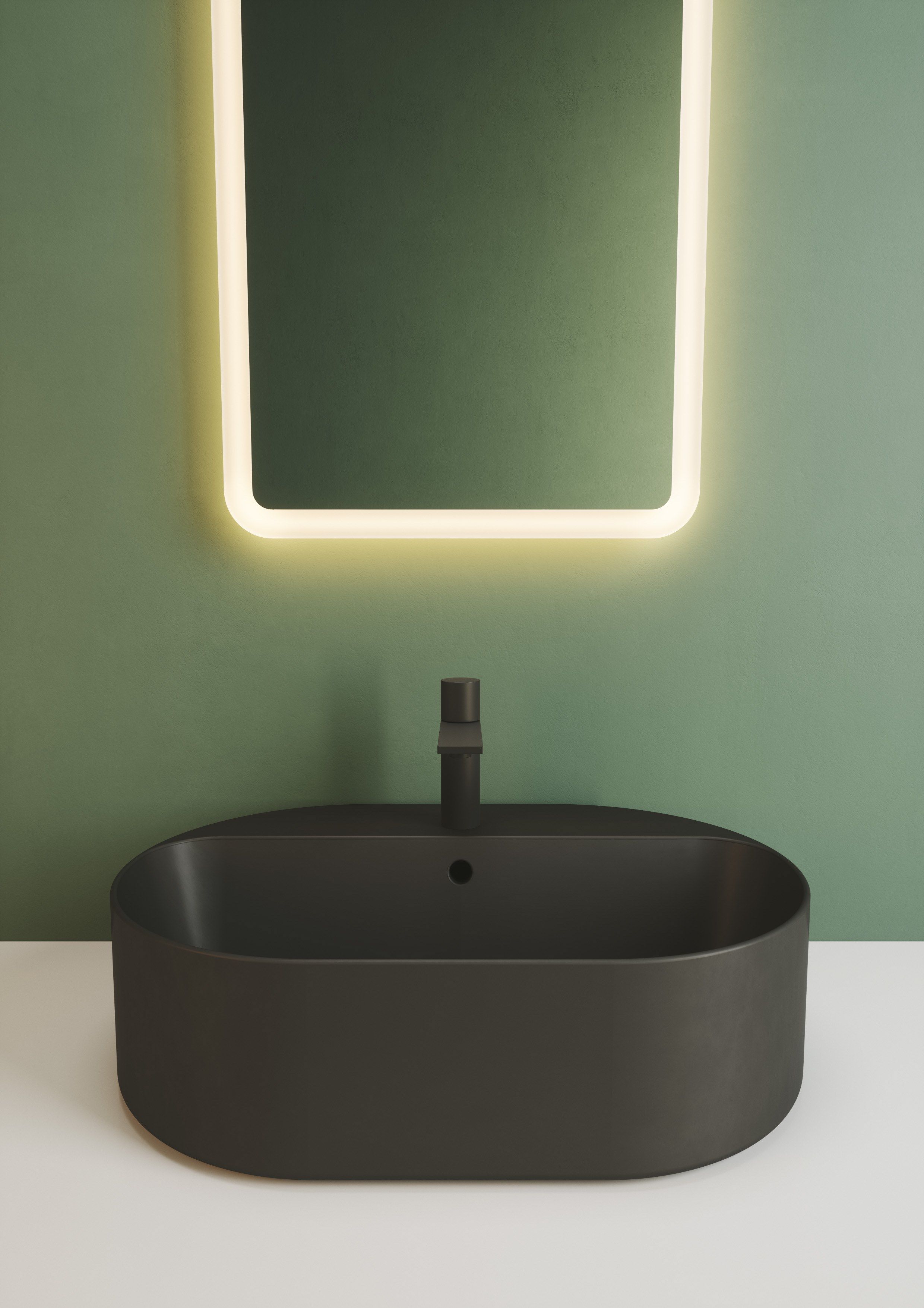 Керамическая столешница с переливом Olympia Ceramica Open ARCH-00119024 - Вид №2