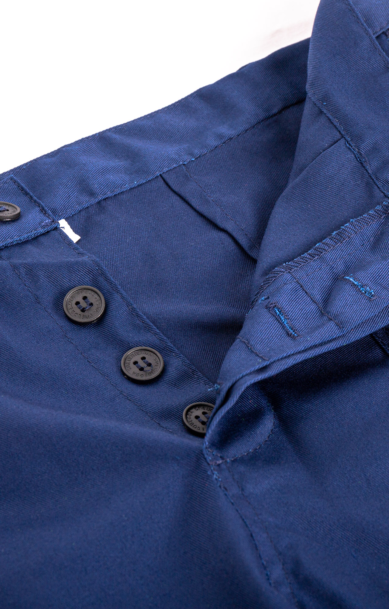 68043 Брюки рабочие укороченные "Труд" темно-синие  Летняя спецодежда  размер 56-58/170-176  - Вид №5