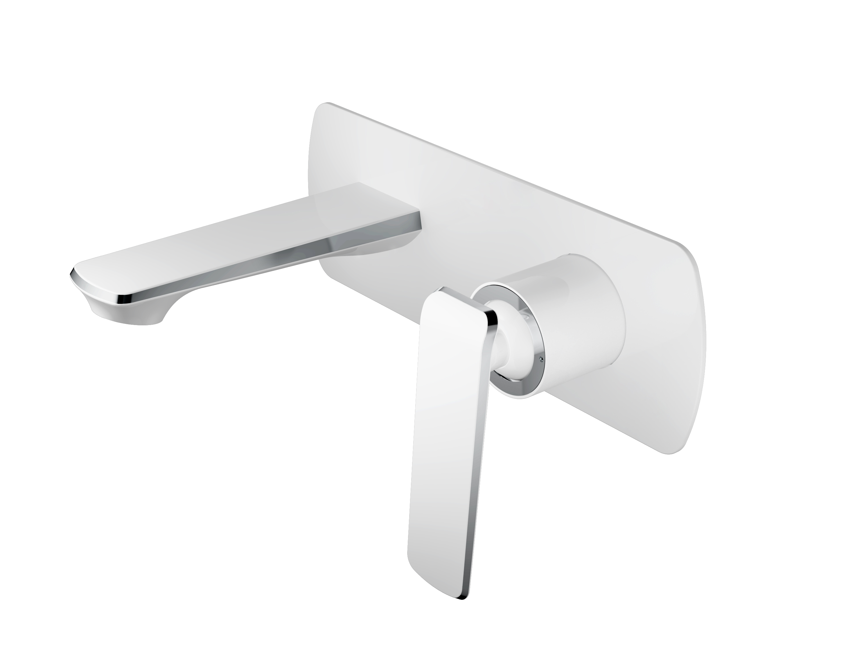 HB80548-8 Встраиваемый смеситель , белый Haiba  - Вид №1