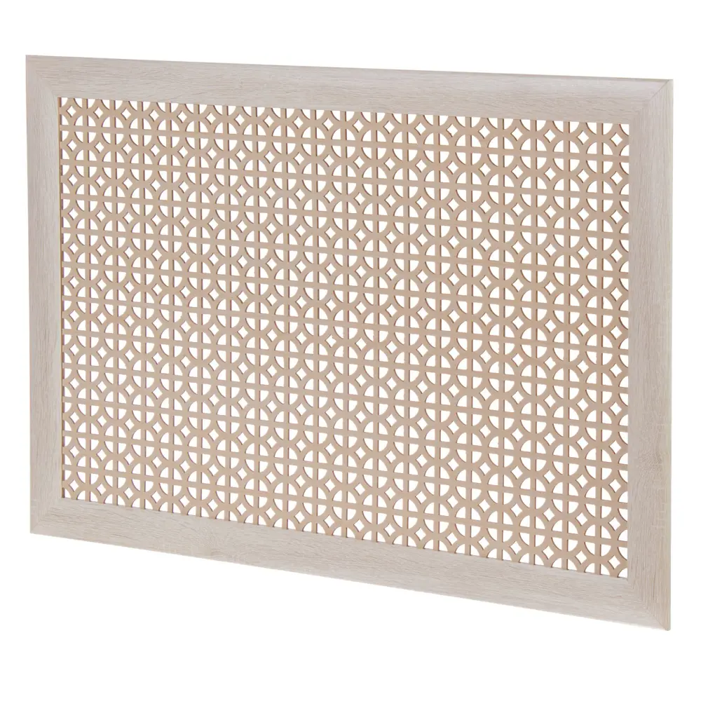 Декоративный экран для радиатора ЛАЙТ «Сусанна» 90×60 см в цвете Сонома 18732630 STLM-1014777 - Вид №1