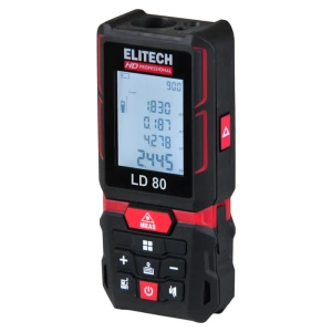 Лазерный дальномер ELITECH HD LD80 для точных измерений до 80 м 89363262