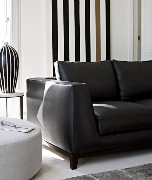 Maxalto 3-х местный кожаный диван Lutetia sun-id-1497227 - Вид №3