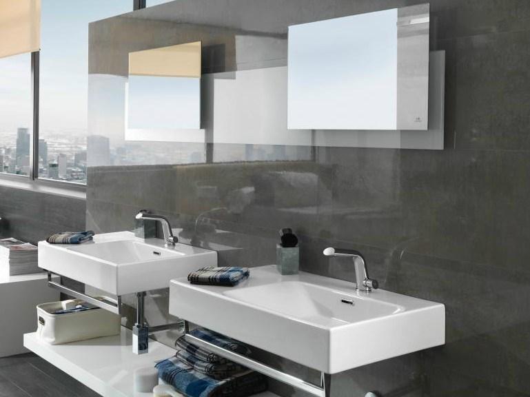 100100178 Подвесная раковина настенная овальная Noken Essence-c белая - Вид №2