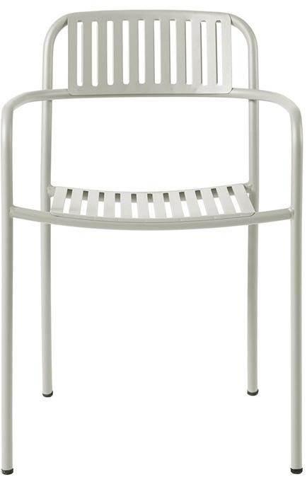 Tolix Садовый стул из нержавеющей стали с подлокотниками Patio 07393 - Вид №1