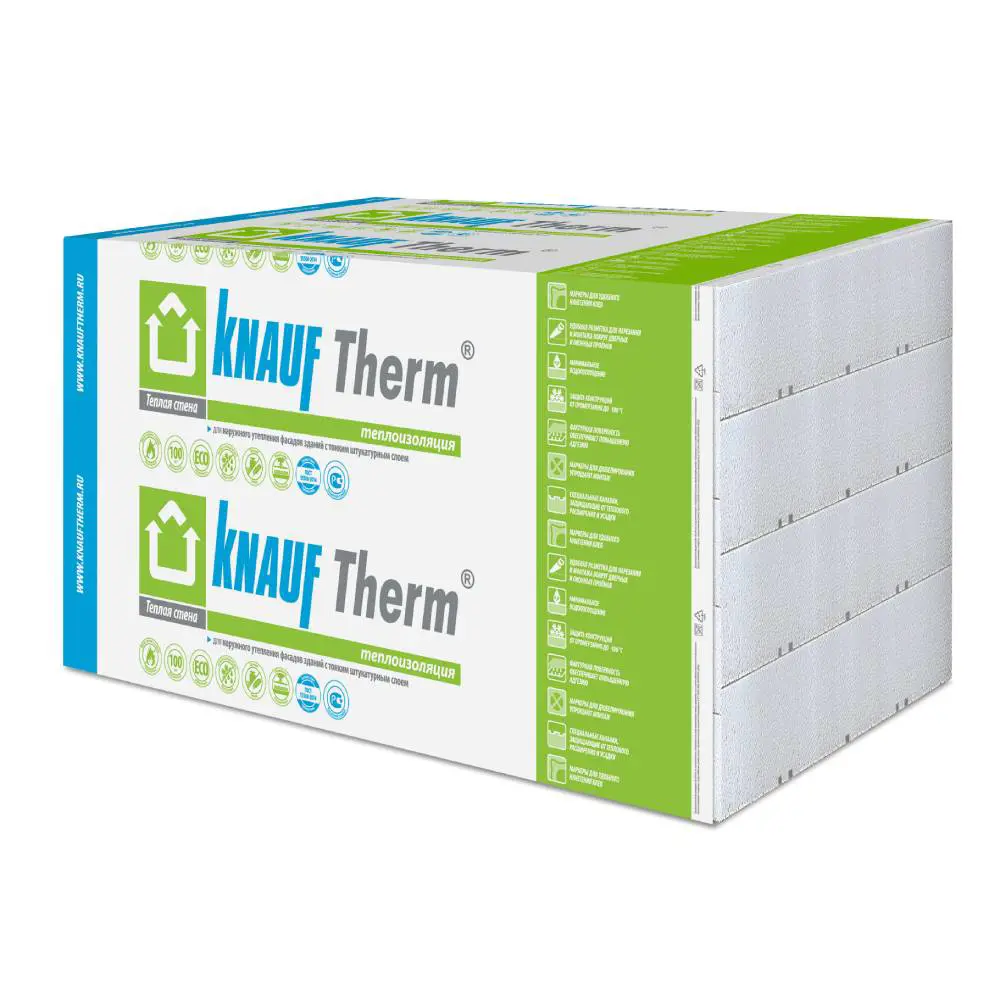 Пенополистирол Knauf Therm Теплая стена 1200x600x120 мм STLM-2134384
