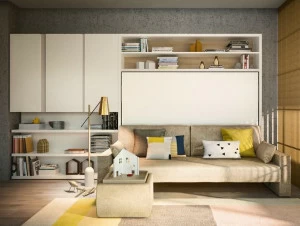 CLEI Оборудованная стенка с раскладной кроватью Circe