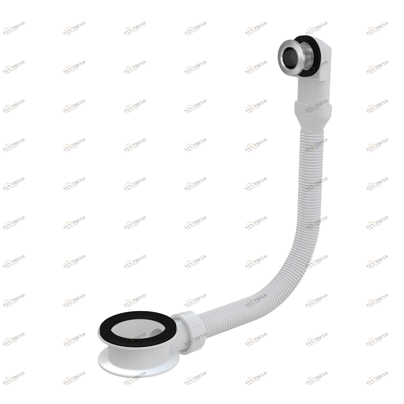Слив-перелив для умывальника, хром ALCAPLAST A328CR