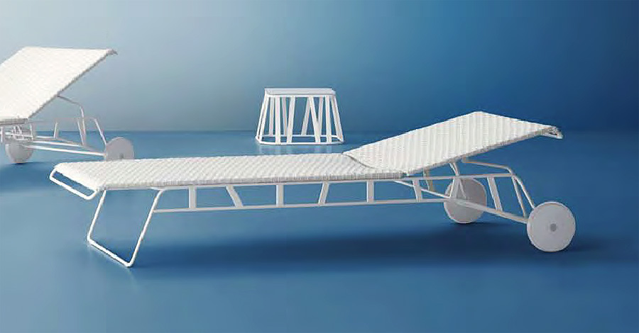 Шезлонг HAMPTONS GRAPHICS ROBERTI 9737 