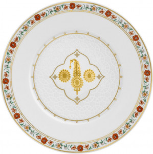 10543041 Furstenberg Тарелка десертная Furstenberg "Раджастан, Драгоценный камень" 16см Фарфор