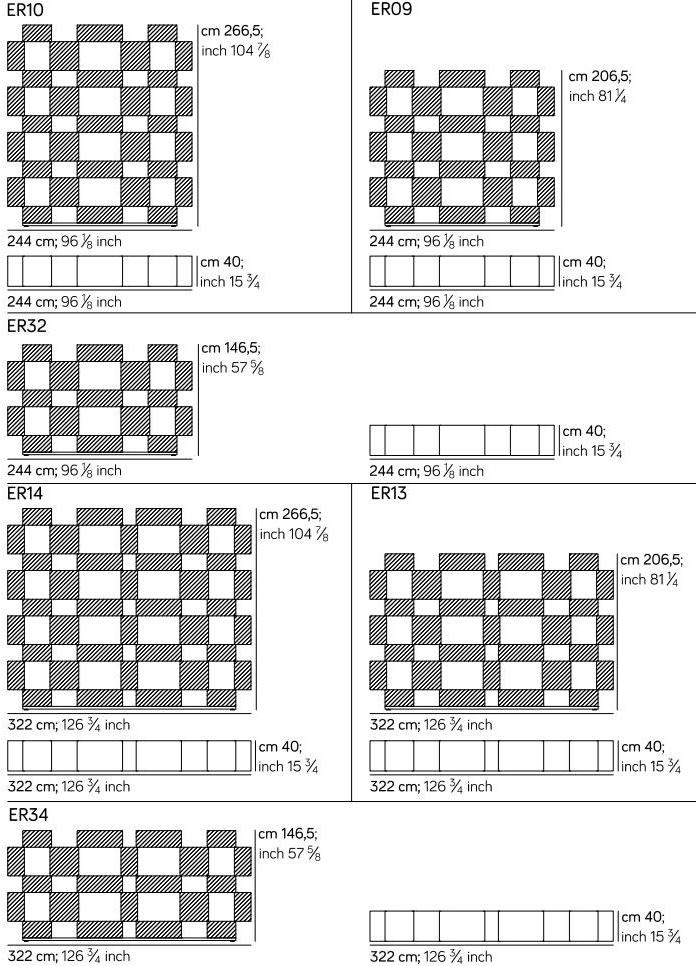 AMURA Модульный открытый книжный шкаф из металла Eresia Am038.er13 - Вид №11