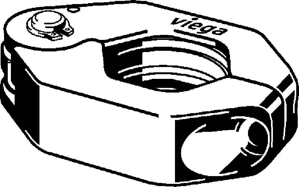 472 665 1) Модель 2296.1 Трубопроводные системы  Системные пресс-инструменты  Системные пресс-кольца, системные пресс-цепи  Металлические пресс-системы Santreyd  - Вид №1