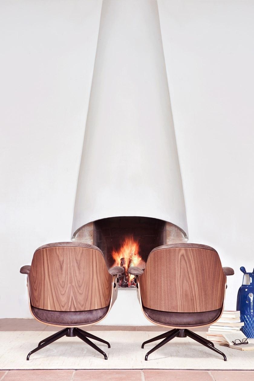 BD Barcelona Design Кресло поворотное с 4-мя спицами Showtime sun-id-1410701 - Вид №8