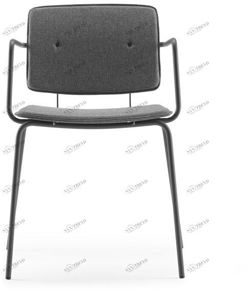 ONDARRETA Стул из ткани с подлокотниками Don sun-id-1448684