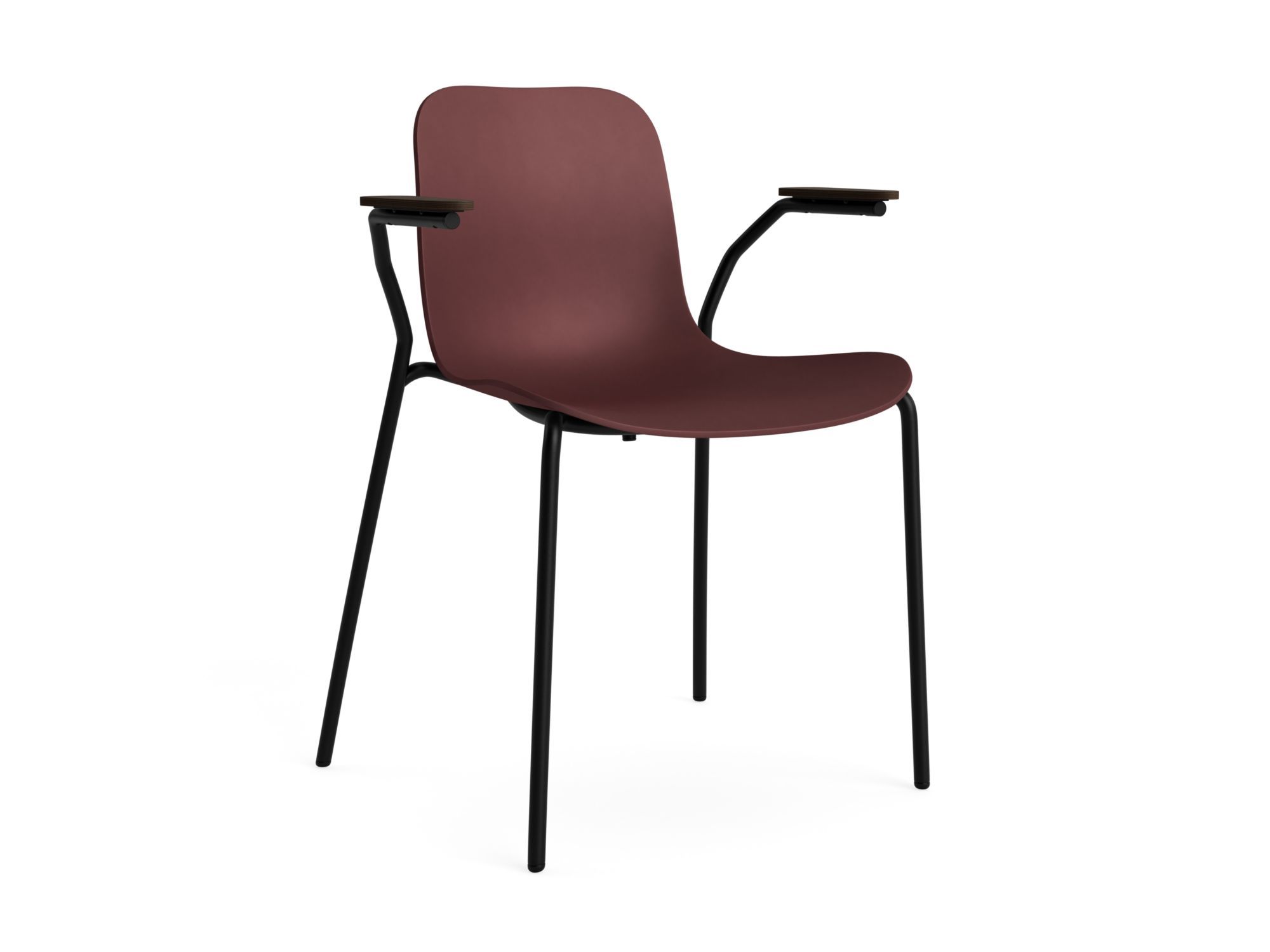 Пластиковый стул с подлокотниками NORR11 Langue ARCH-00132165 - Вид №12