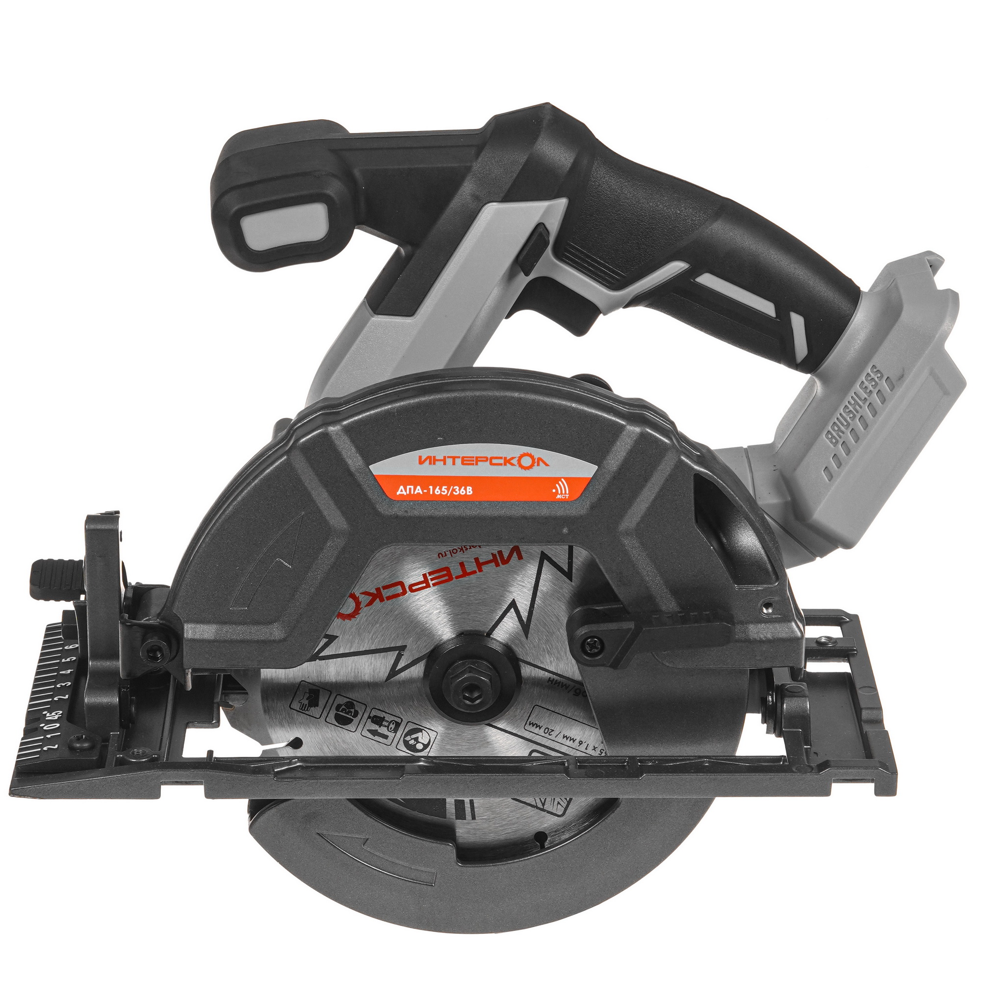 Пила дисковая Интерскол ДПА-165/36В АПИ 18V 9150391 STDN-0088934 - Вид №2