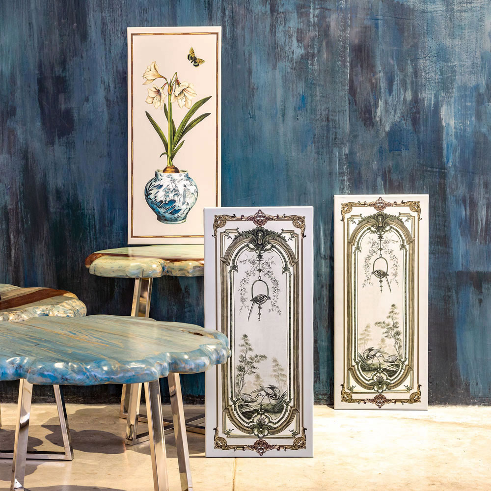 6111226 Картина «Шинуазри, часть 2» (холст, галерейная натяжка) Object Desire  - Вид №4