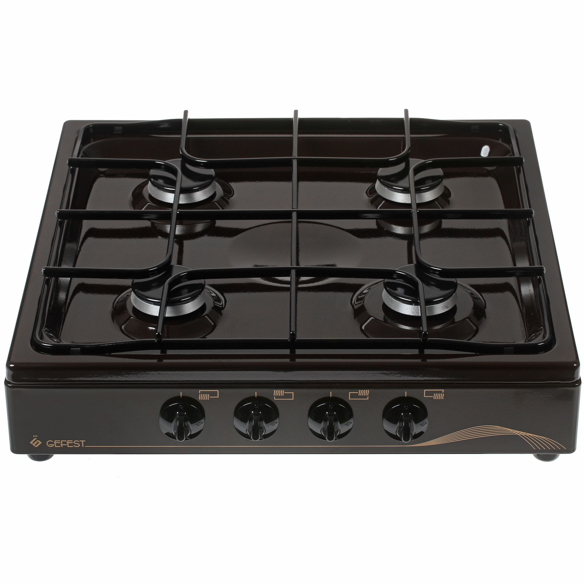 8113553 Газовая плитка Gefest ПНС 4 900 K17 (ПГ 900) коричневый STDN-0081736 - Вид №3